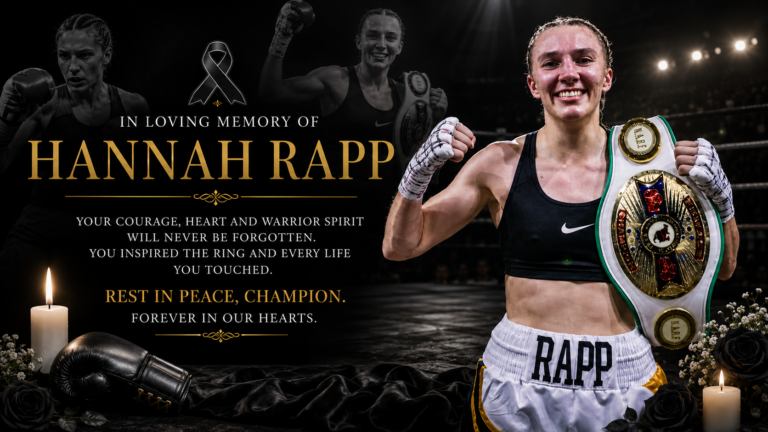 El boxeo llora la pérdida de la campeona Hannah Rapp el-boxeo-llora-la-p-rdida-de-la-campeona